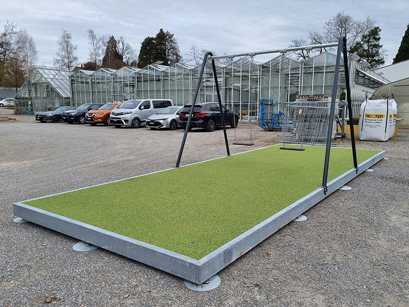 Flexible Spielplatzlösung: Die mobile Schaukel